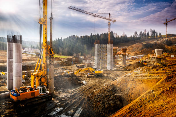Drilling rig construction service